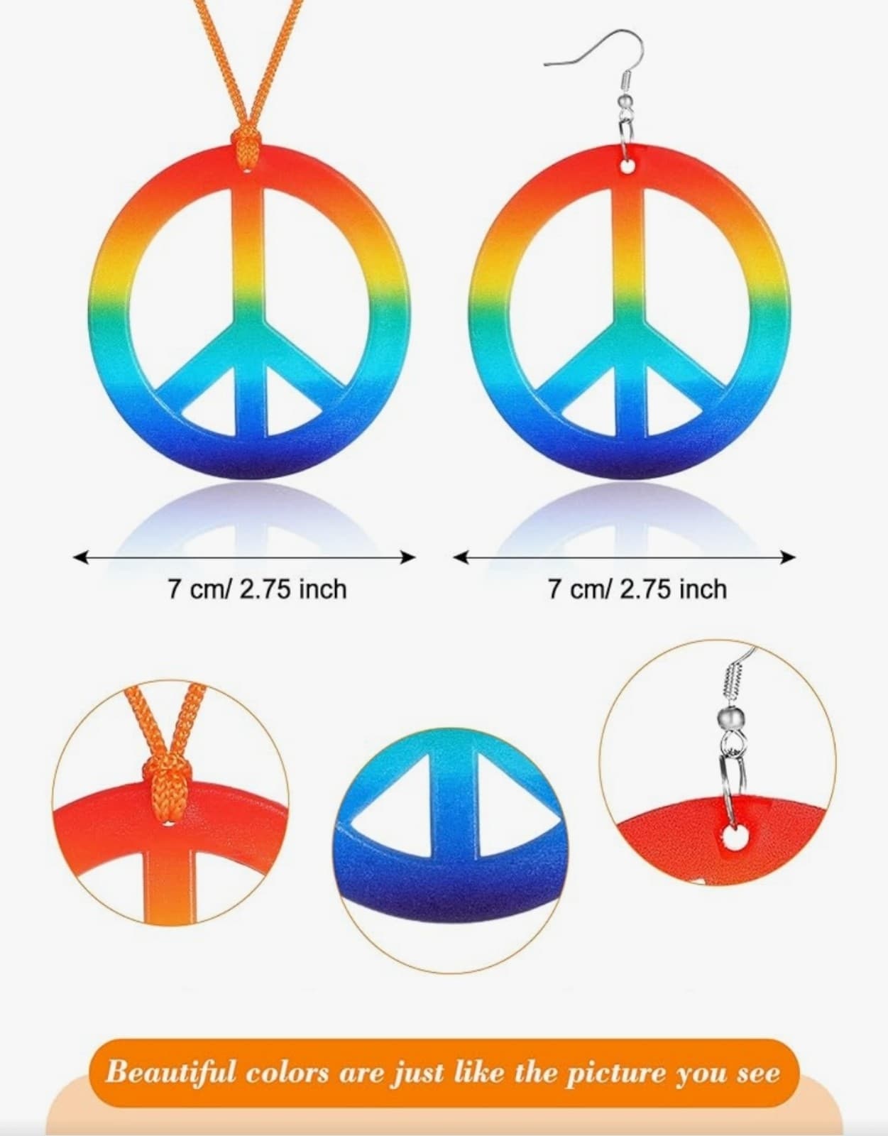 Hippie Costume OSFM - Thumbnail 4