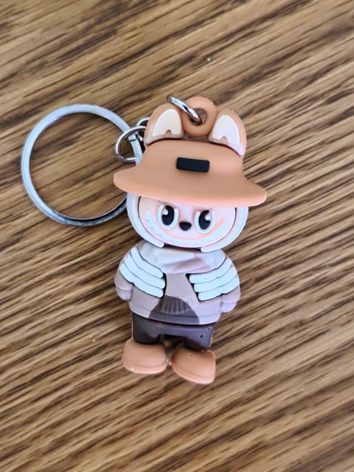 Labubu 3D Rubbery Vinyl Keychain/Bag Charm - Image 1