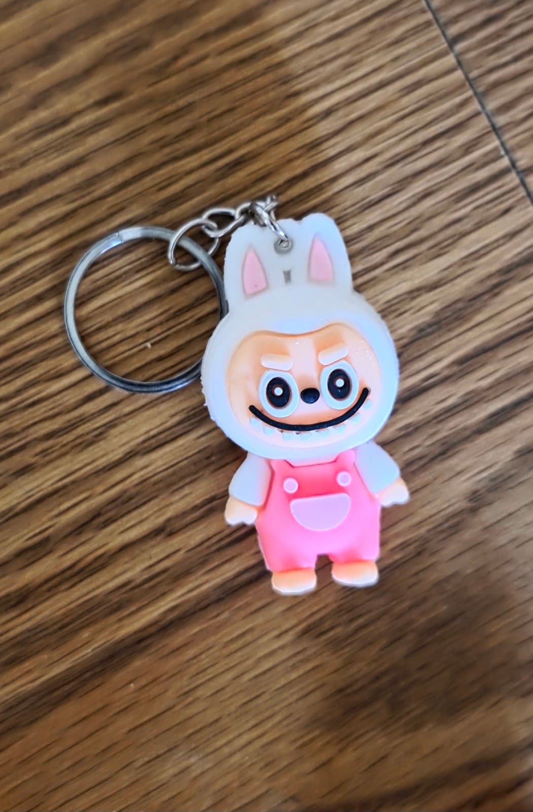 Labubu Bunny Vinyl 3D Keychain/Bag Charm - Image 1