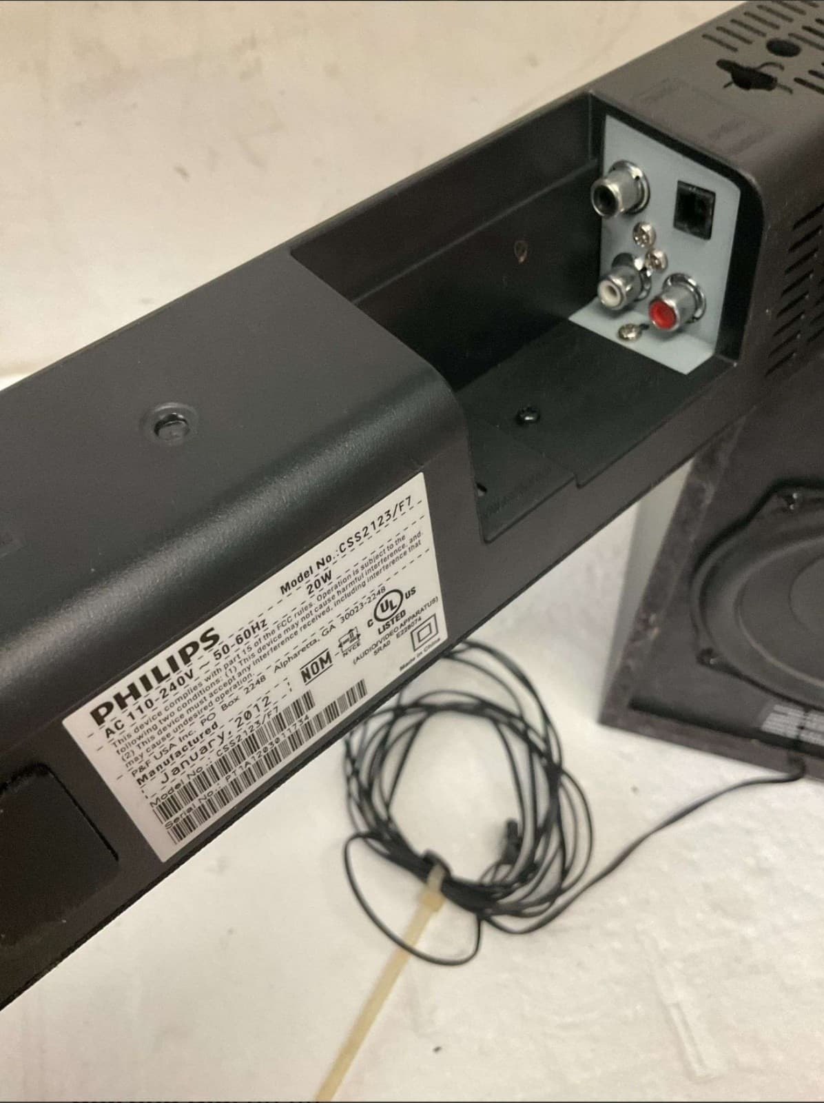 Philips Surround Sound Model CSS2123 - Thumbnail 4