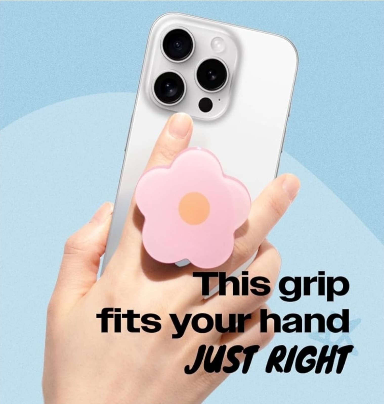 Daisy Flower Pop Socket by On the Grip - Thumbnail 2