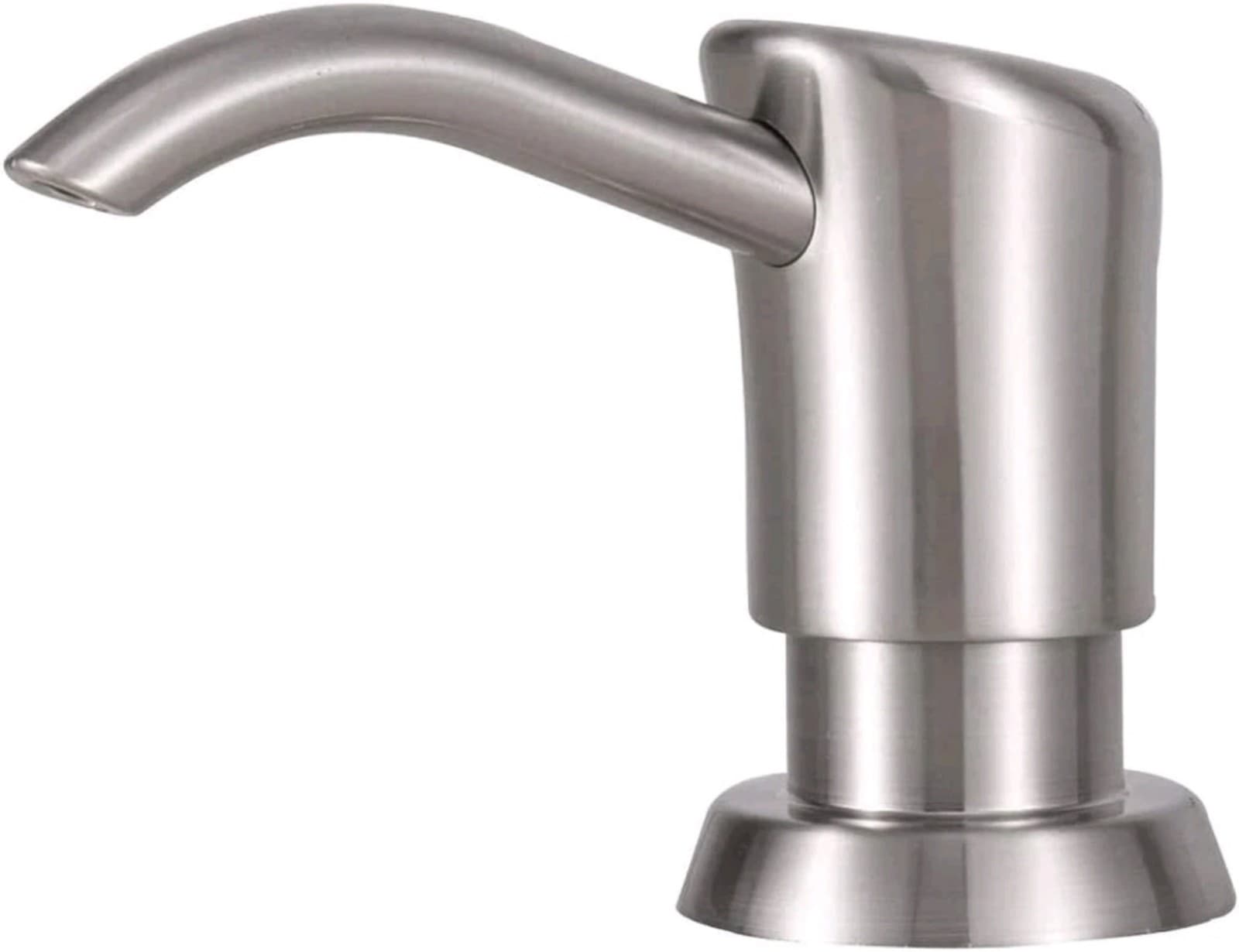 Built in Sink Soap Dispenser or Lotion Dispenser Kitchen Sink, Brushed Nickel - Image 1