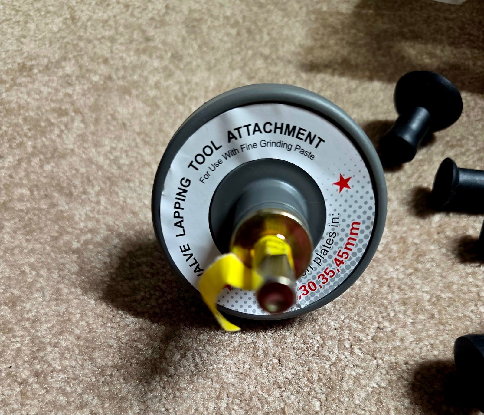 Shank Valve Lapping Tool Attachment with 16/20/30/35/45MM Suction Plates Electri - Image 1