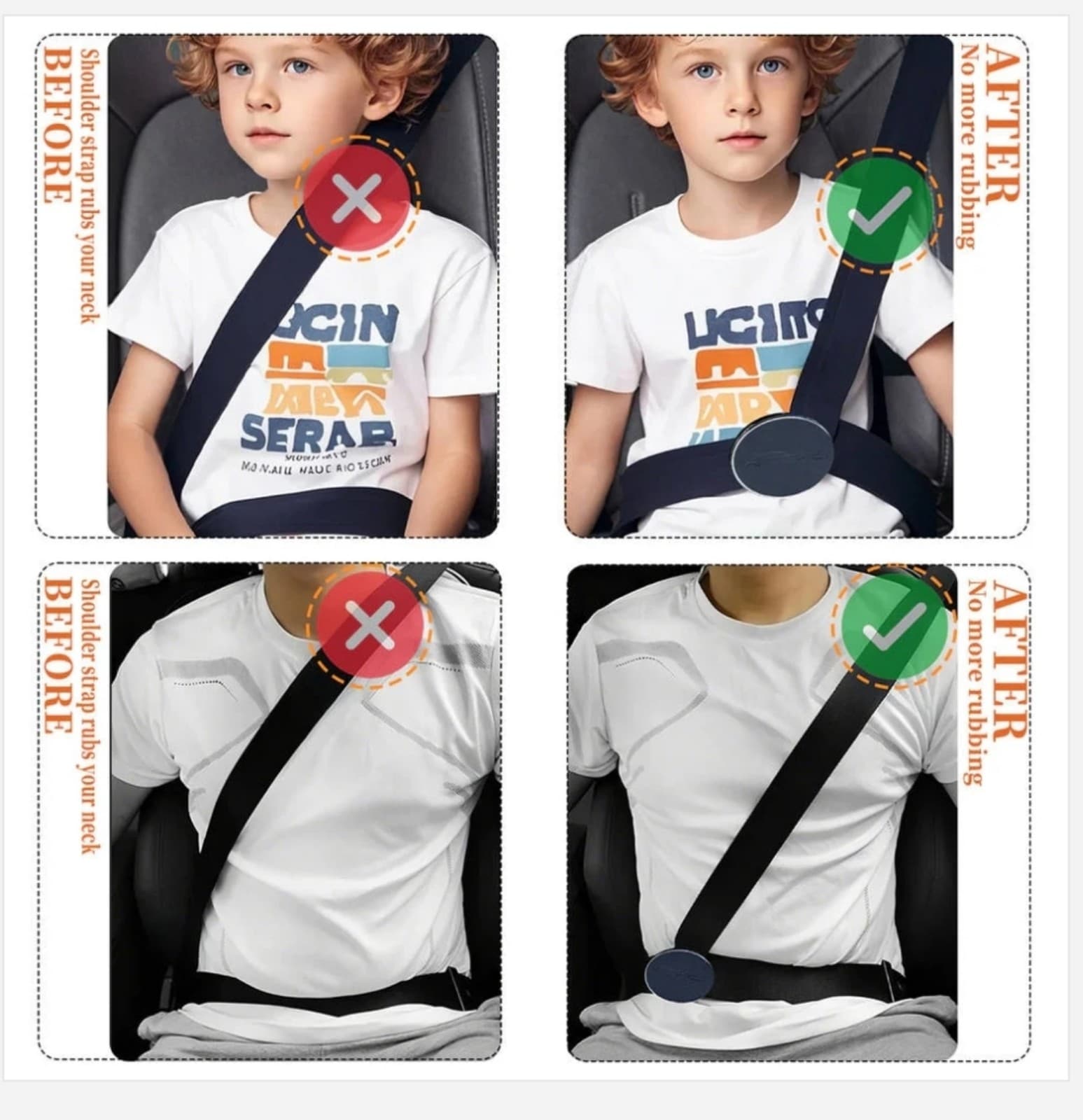 Car Seat Belt Adjuster - Thumbnail 3