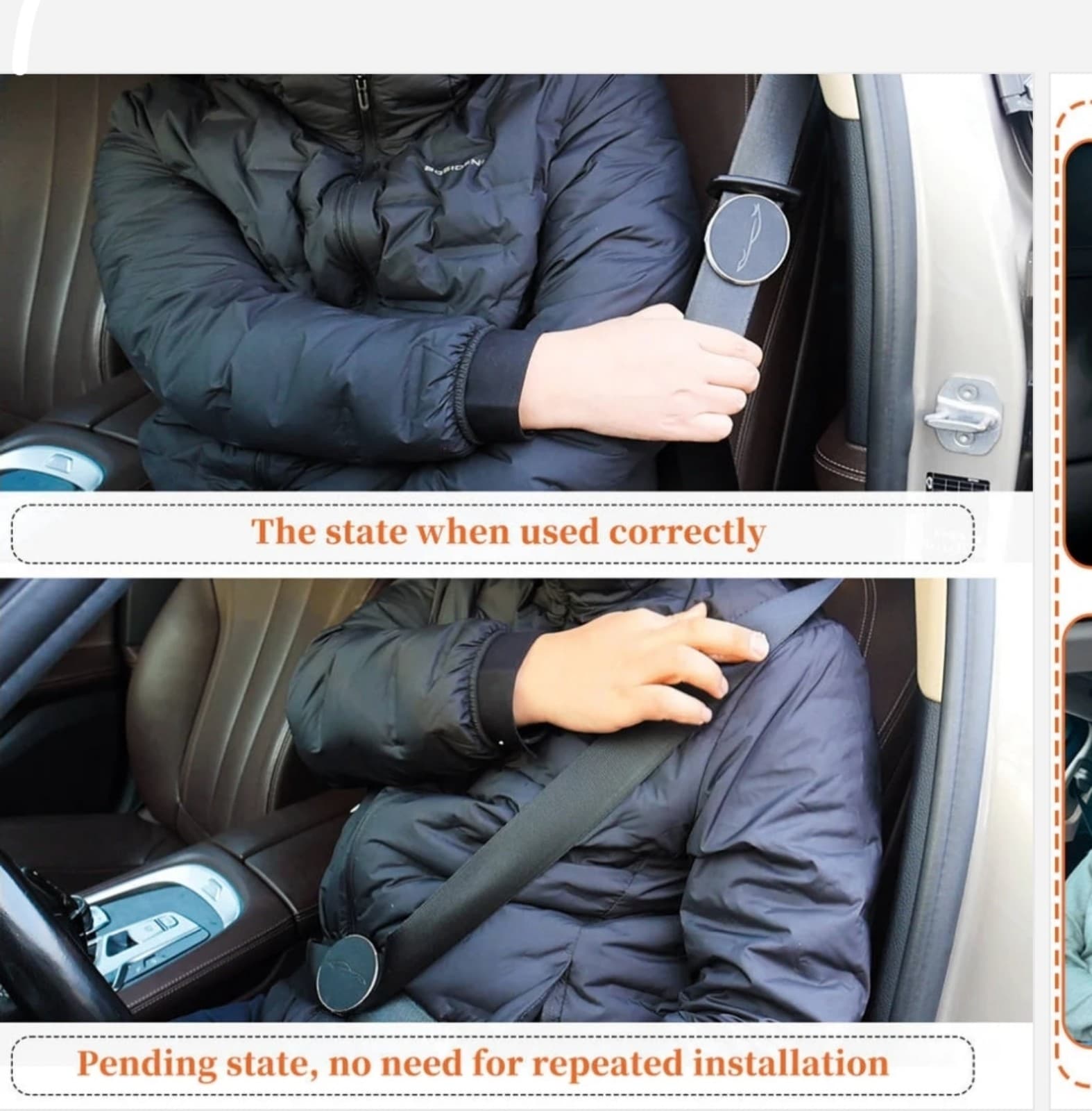 Car Seat Belt Adjuster - Thumbnail 5