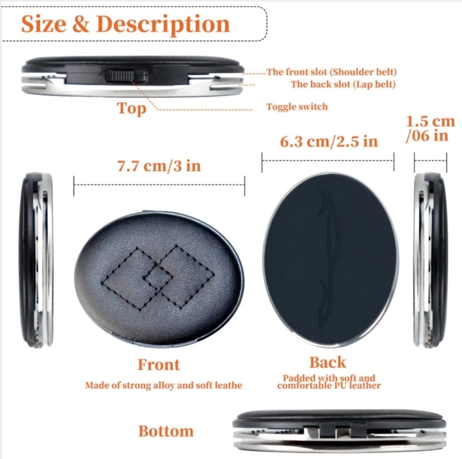 Car Seat Belt Adjuster - Thumbnail 2