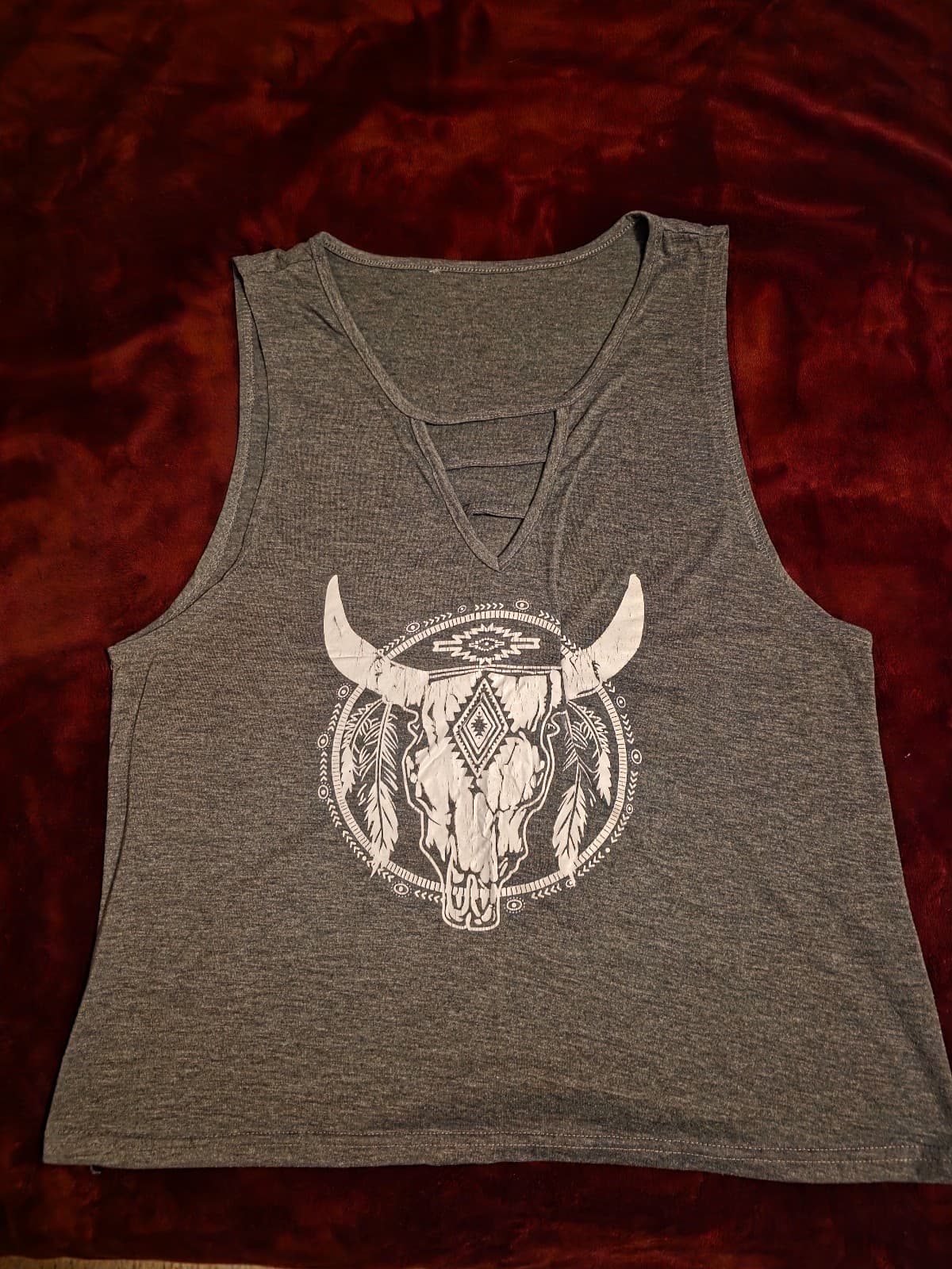 Cow Shirt sz Large - Image 1