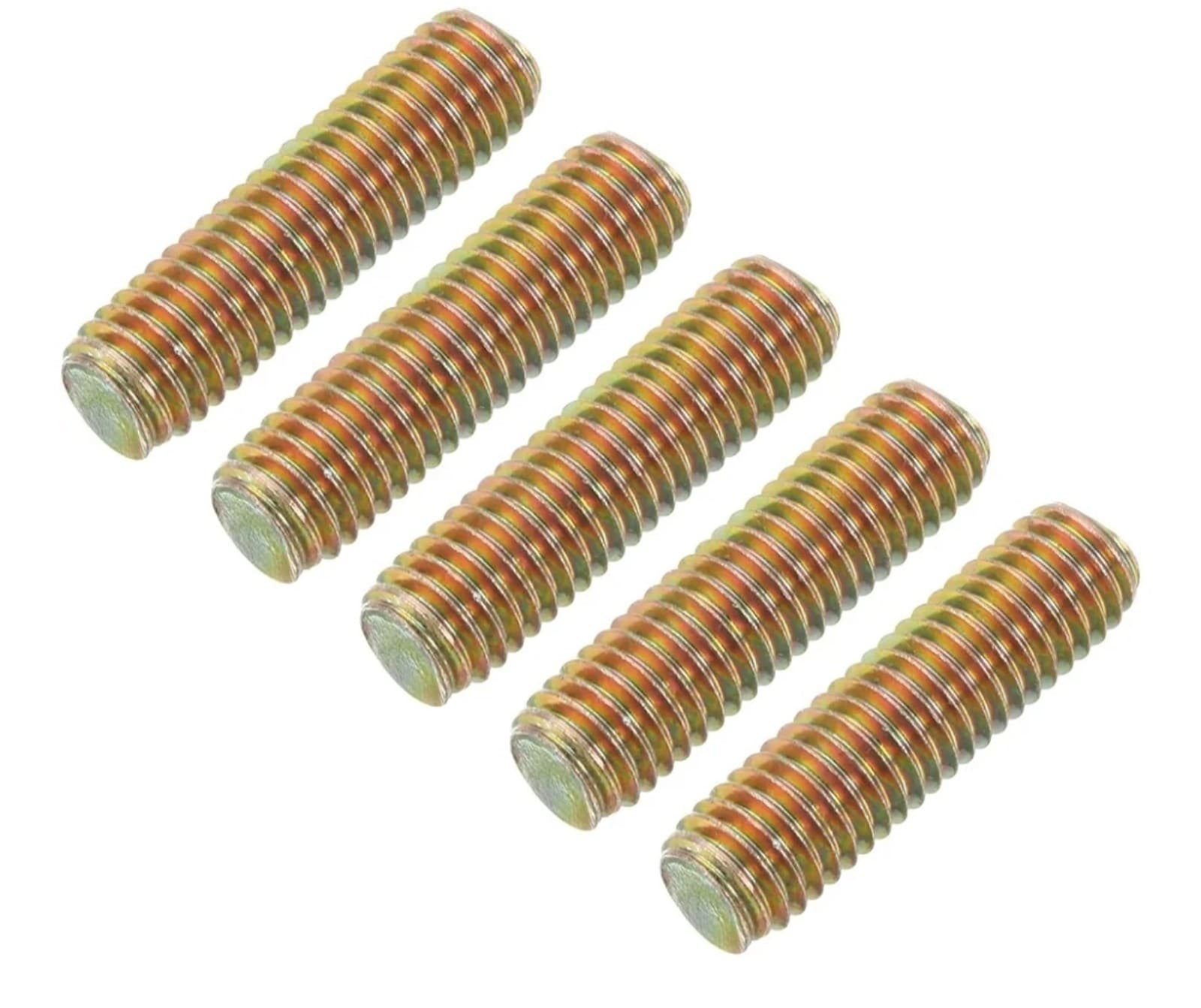 All-Thread, M8-1.25x30mm Carbon Steel Long Thread Screw Right Hand - Image 1