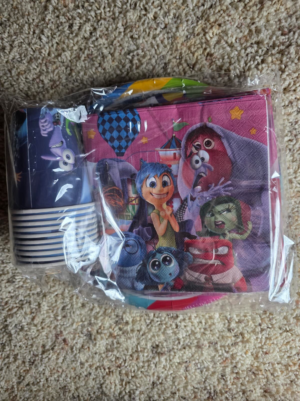 Inside Out 2 Birthday Supplies 10 Guests - Thumbnail 2