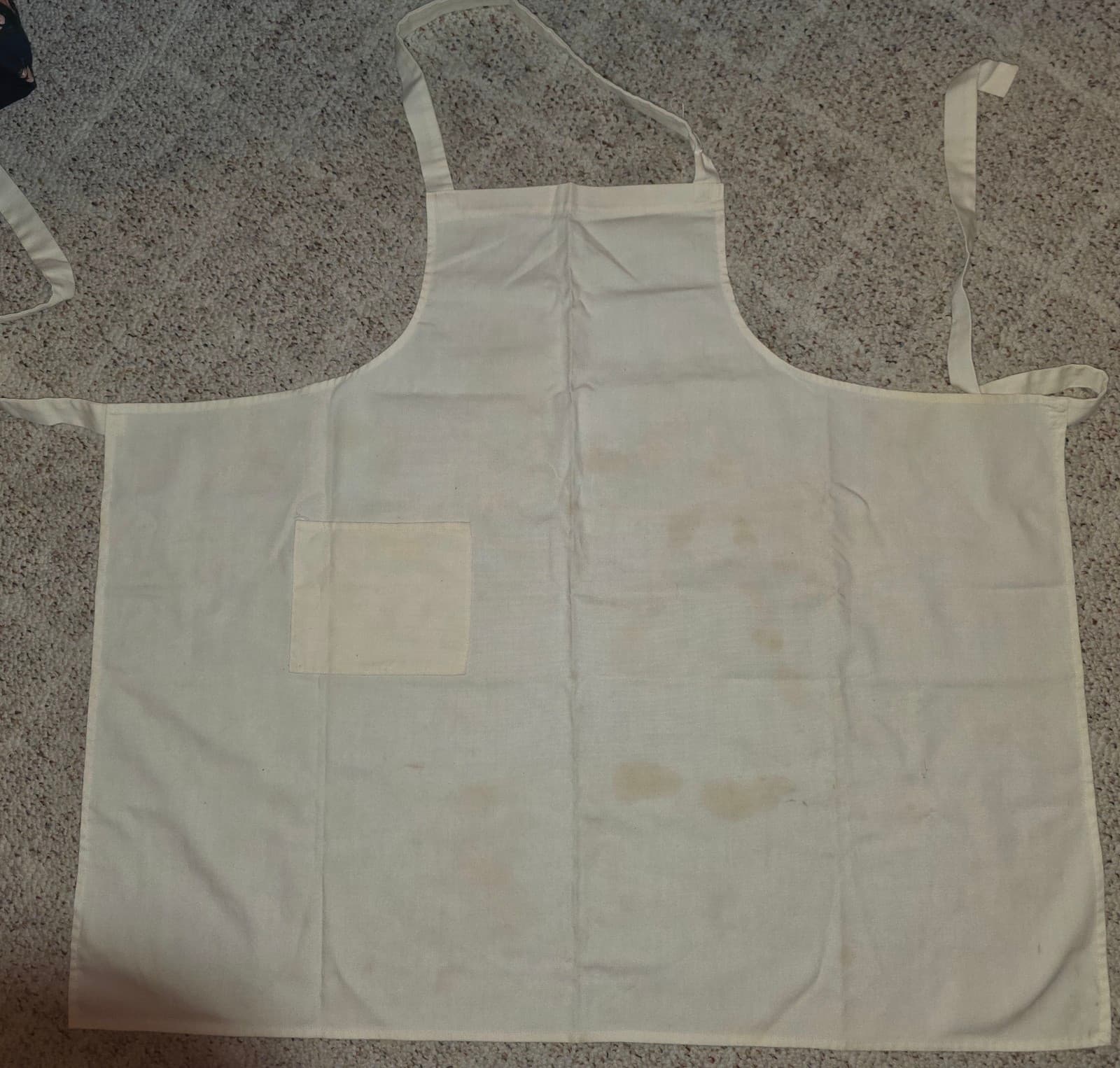 Vintage Apron with Pocket - Thumbnail 2