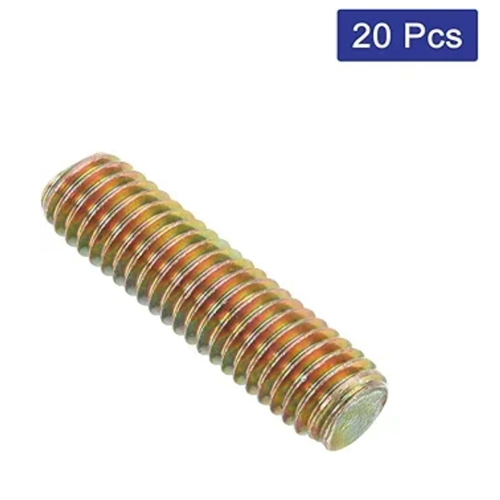 All-Thread, M8-1.25x30mm Carbon Steel Long Thread Screw Right Hand - Thumbnail 4