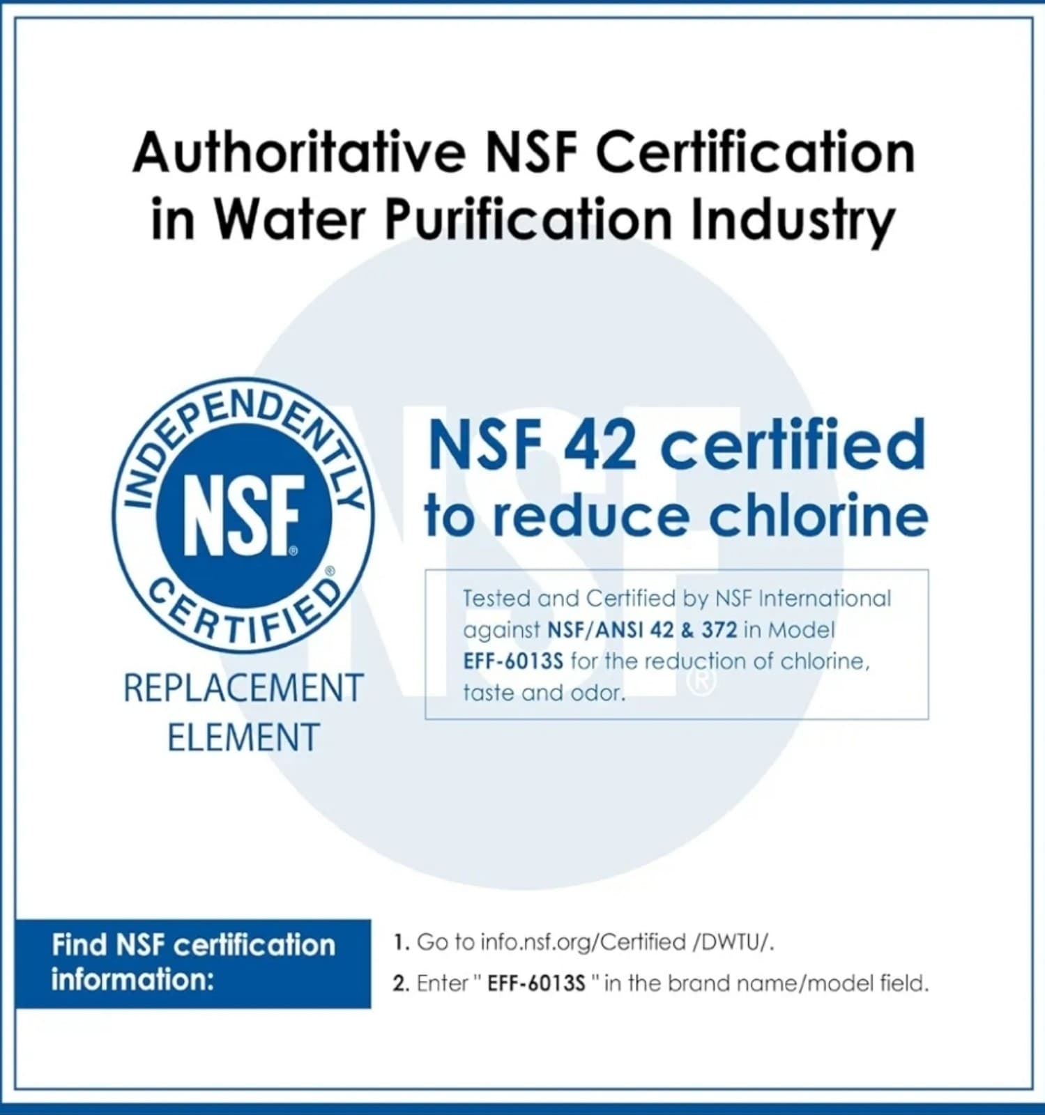 Waterdrop WD-F13 Water Filter, Replacement for GE® SmartWater® MWF®, MWFINT, MWF - Thumbnail 3