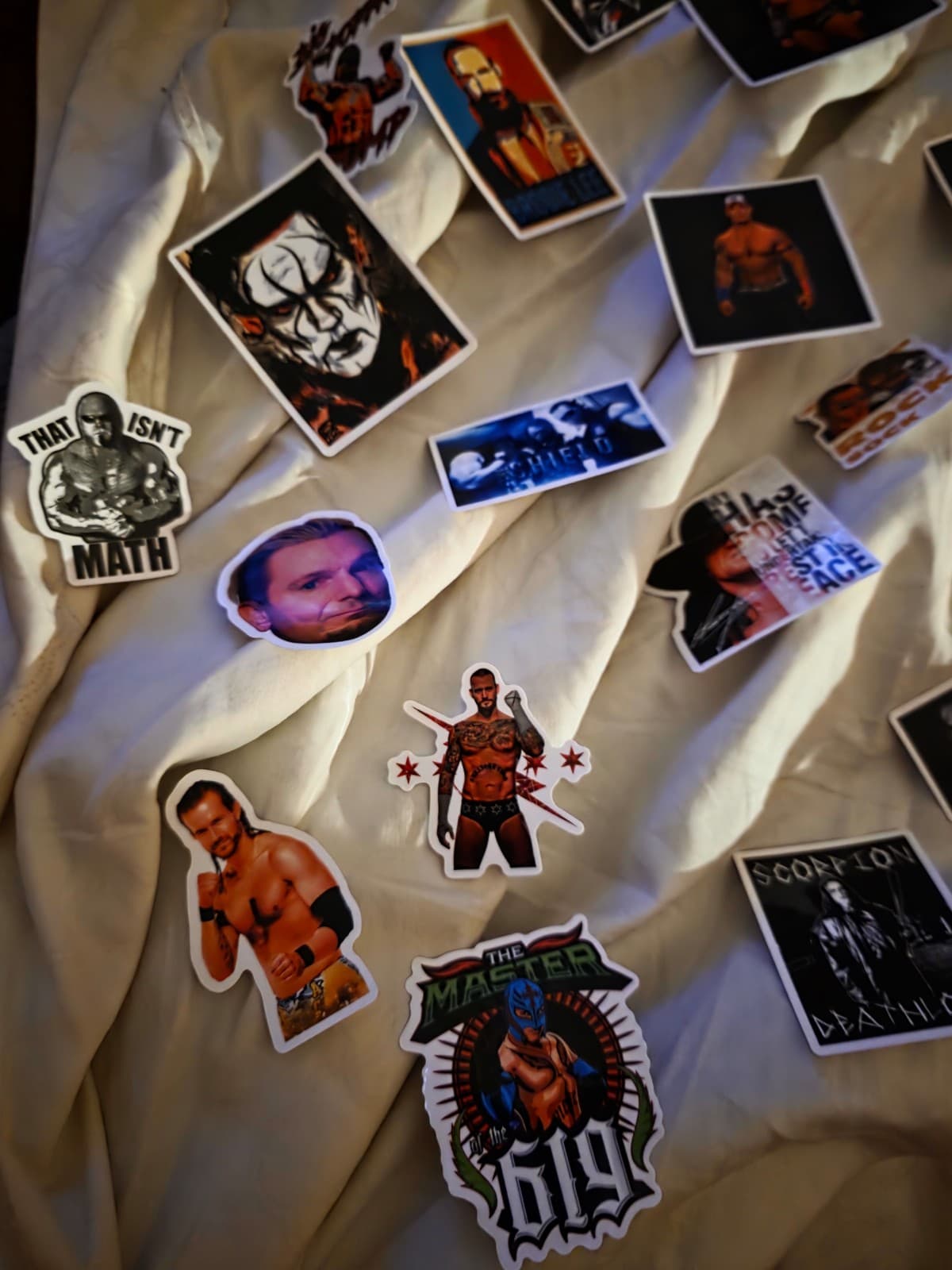 Wrestling Stickers 50pack - Image 1