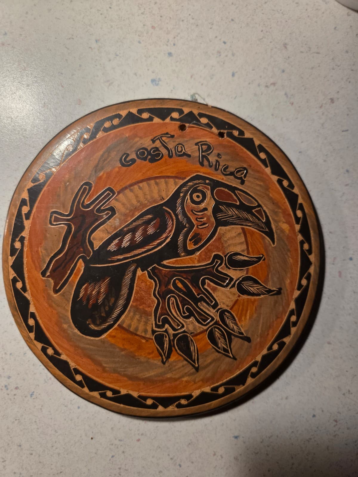 Vintage Costa Rican Tucan Decor - Image 1