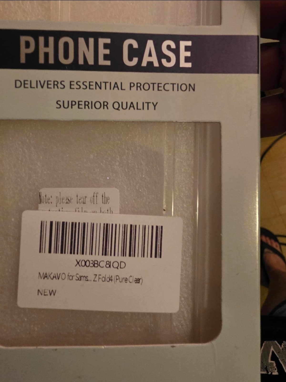 Samsung Galaxy Z Fold 4 Clear Case - Thumbnail 2