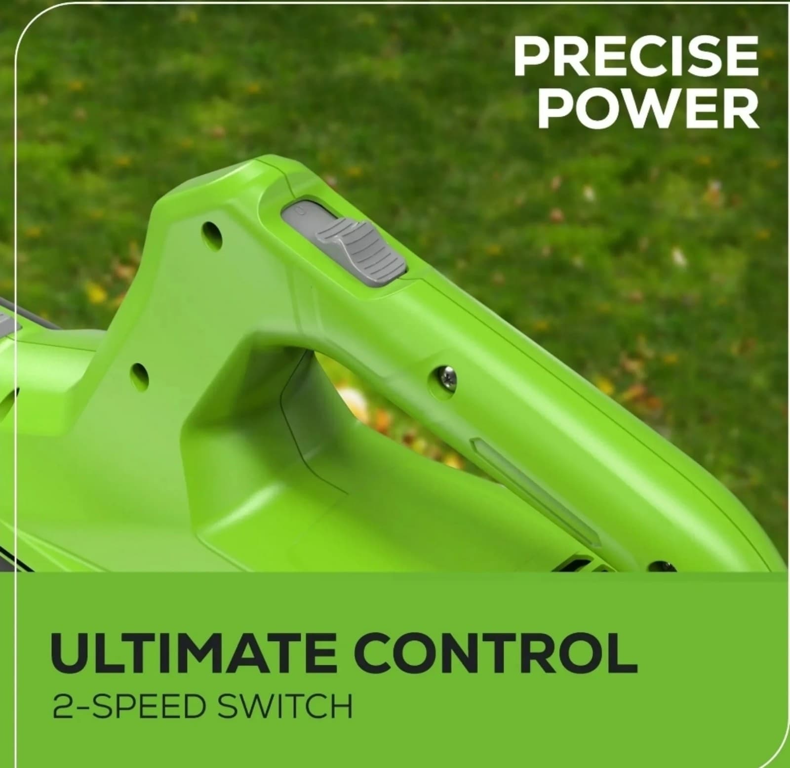 Greenworks 24V Cordless Axial Blower (90 Mph / 320 Cfm) with 2Ah USB Battery - Thumbnail 6