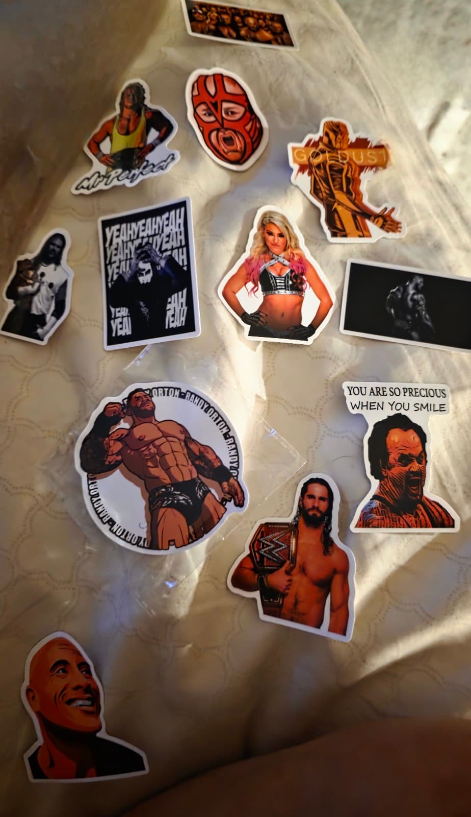 Wrestling Stickers 50pack - Thumbnail 2