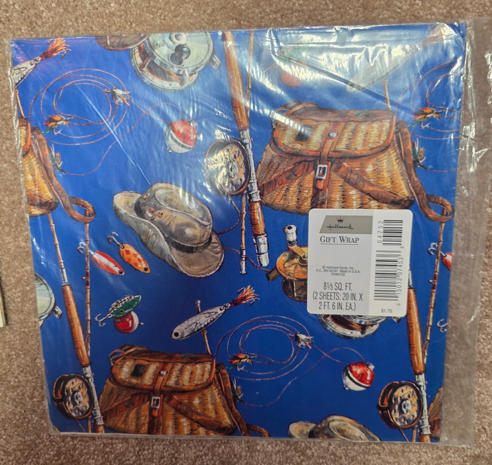 Fishing Wrapping Paper - Image 1