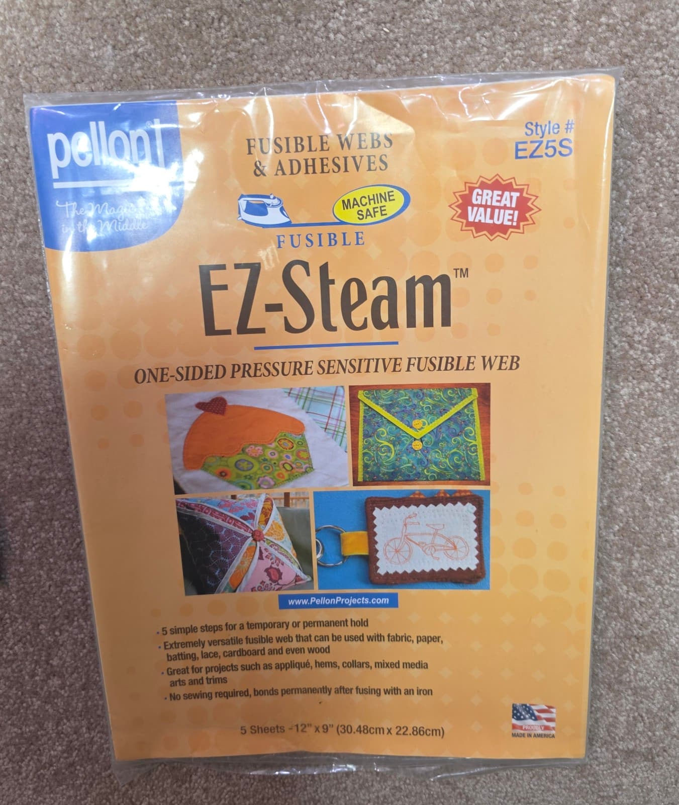 EZ Steam Durable Webs & Adhesive EZ5S - Image 1