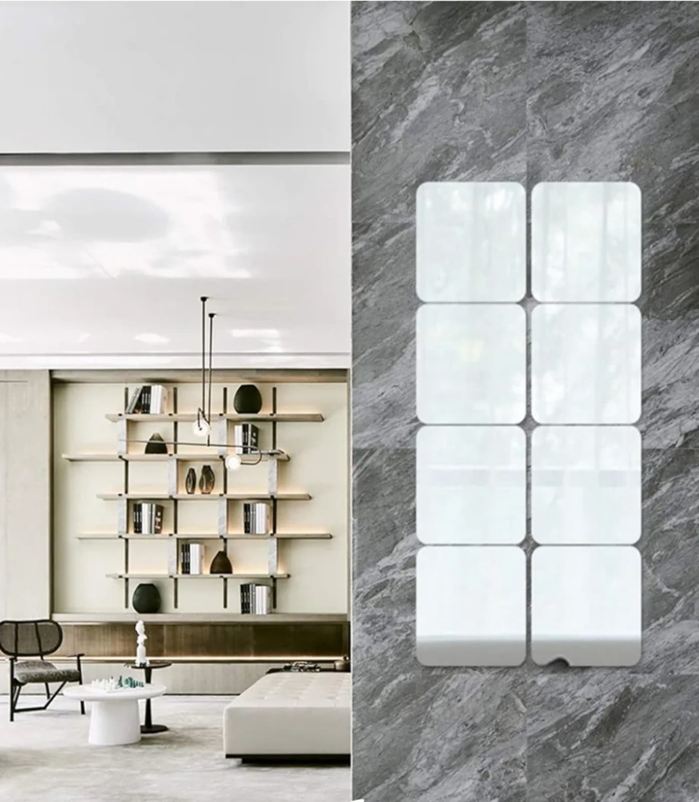 Self Adhesive Mirror 8 x 12 Inch Flexible Mirror Unbreakable - Thumbnail 4