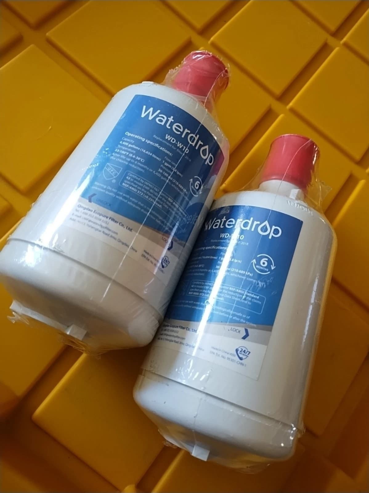 Waterdrop Refrigerator Water Filter Replacement WD-W10 for F-201R - Image 1