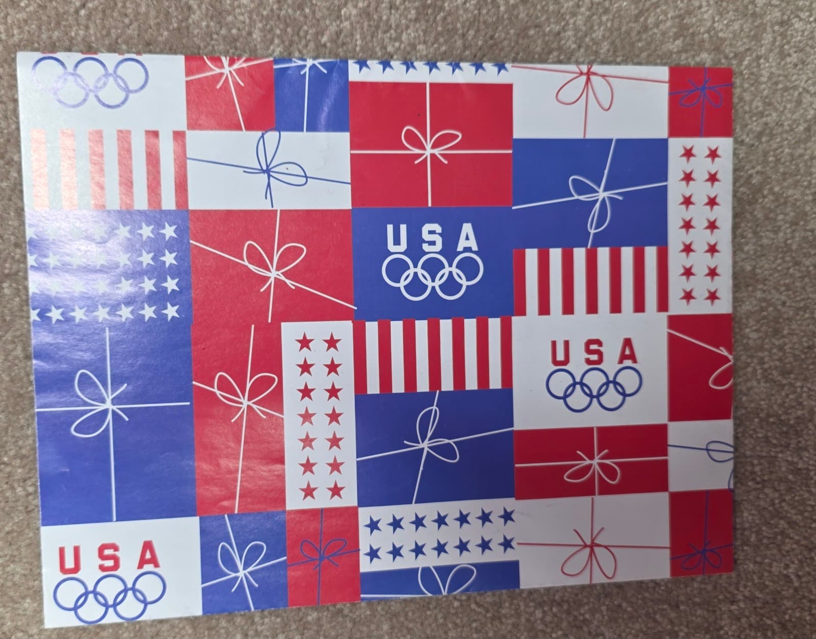 USA Wrapping Paper - Image 1