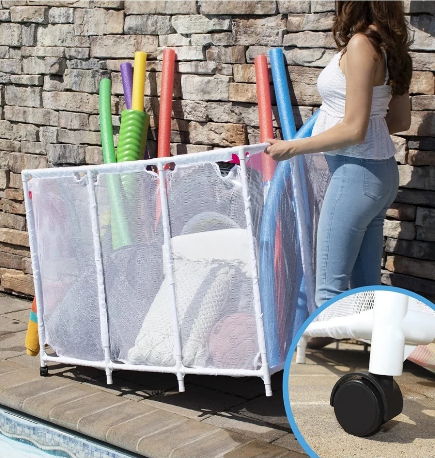Pool Noodles Holder, Toys, Floats, Balls and Floats Equipment - Thumbnail 4