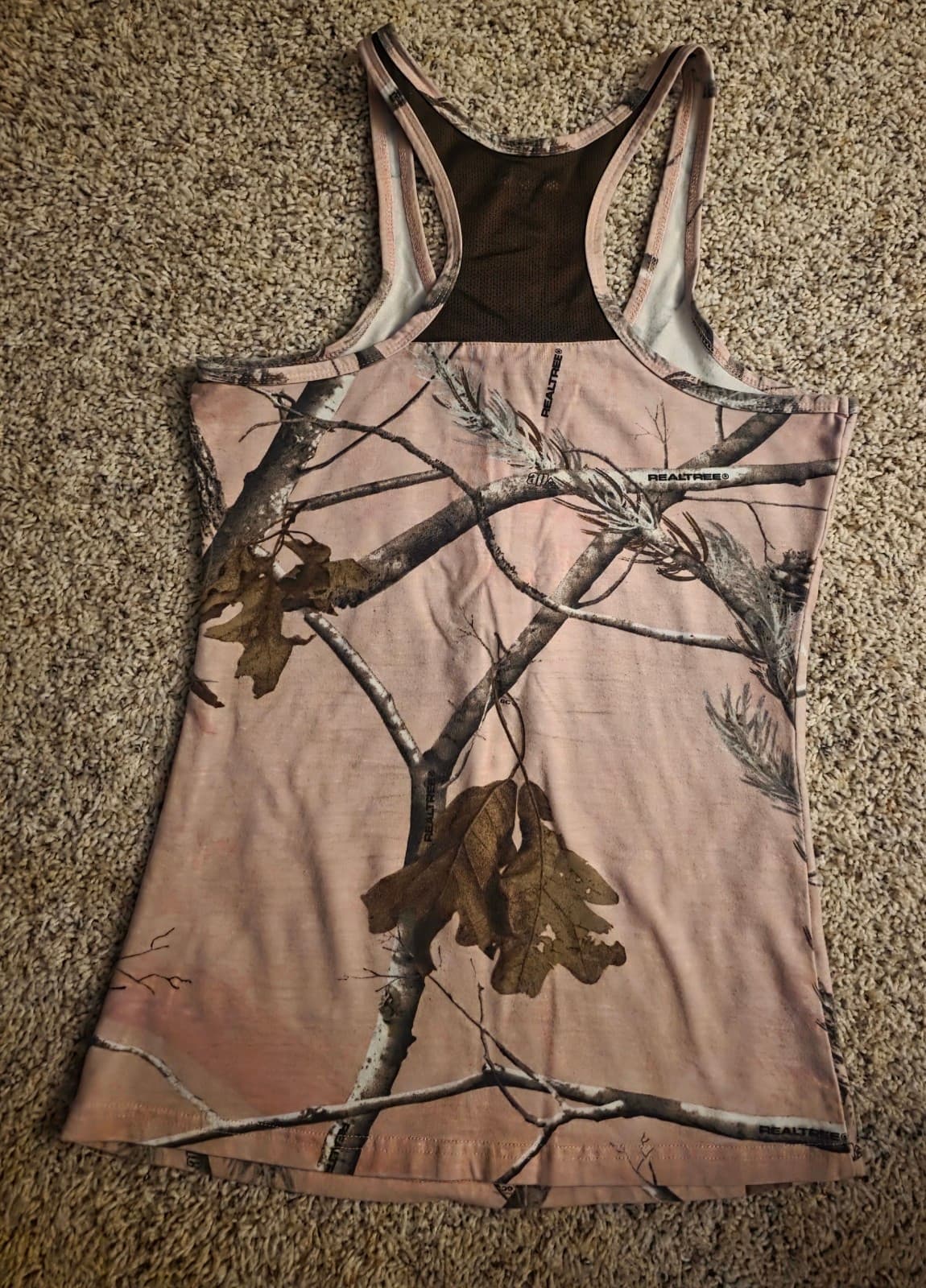 Women's Real Tree Tank Top sz Small - Thumbnail 4