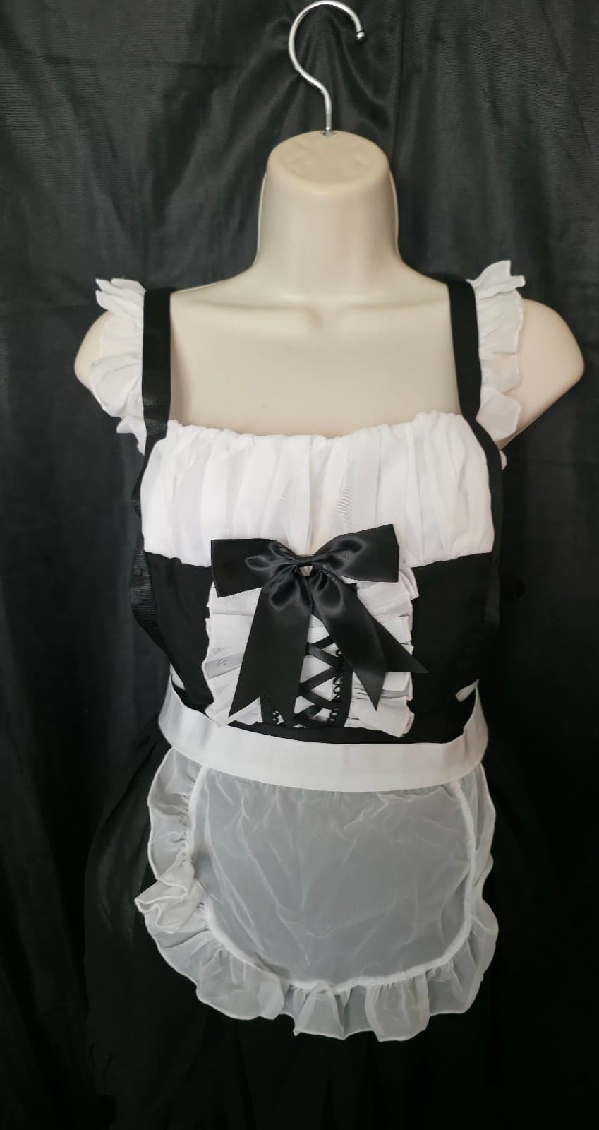 French Maid Outfit sz M - Image 1
