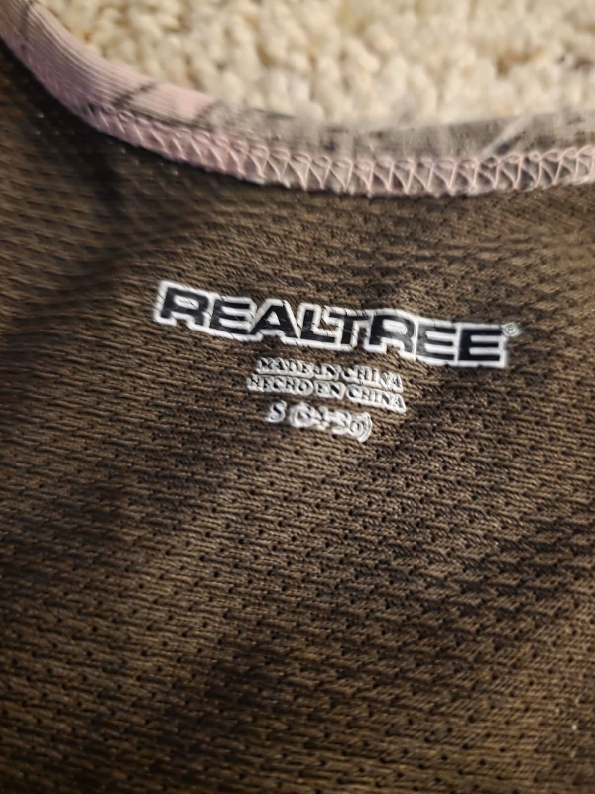 Women's Real Tree Tank Top sz Small - Thumbnail 3