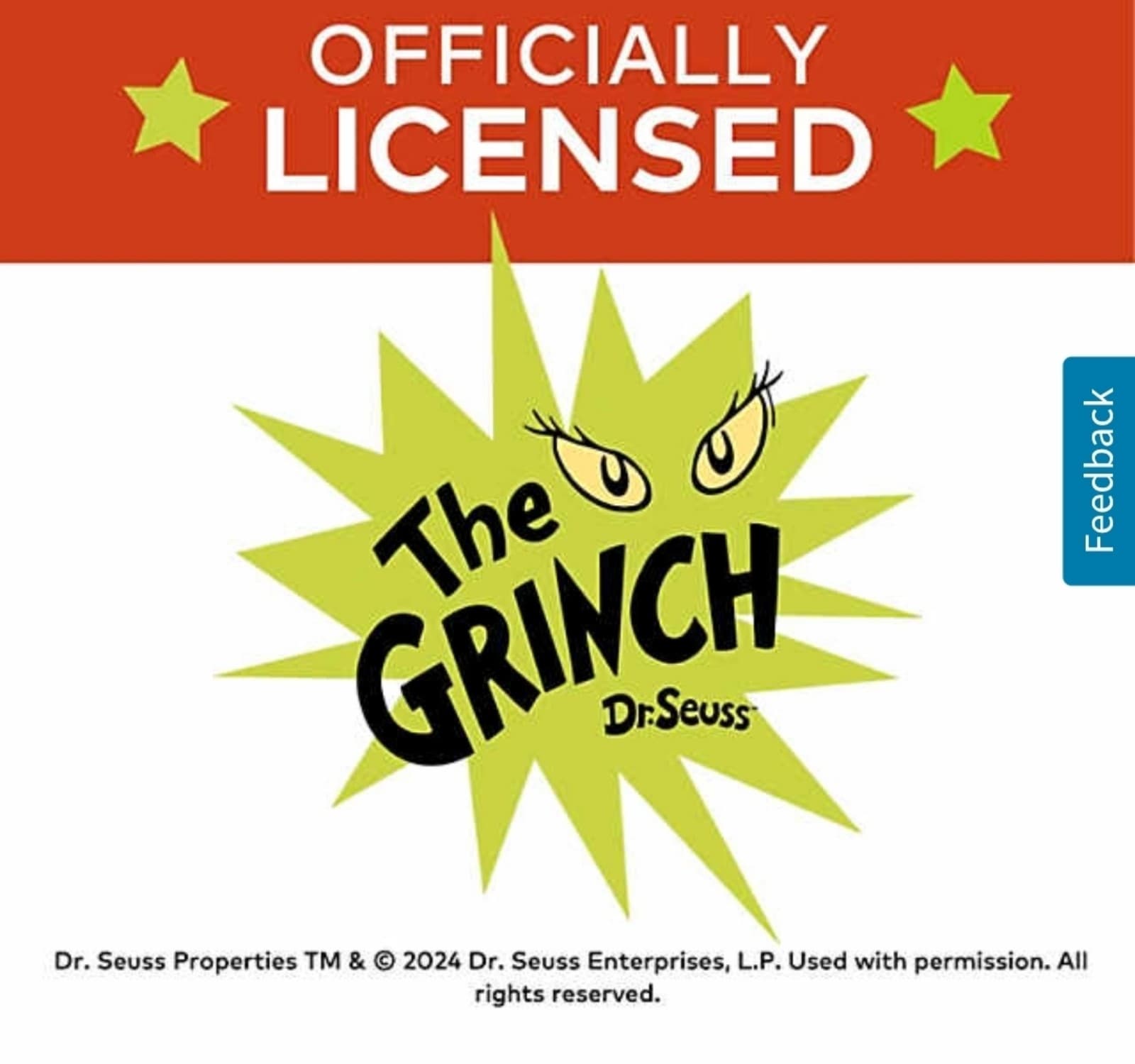 Grinch Christmas Cardstock Bingo Game for 16 - Thumbnail 3