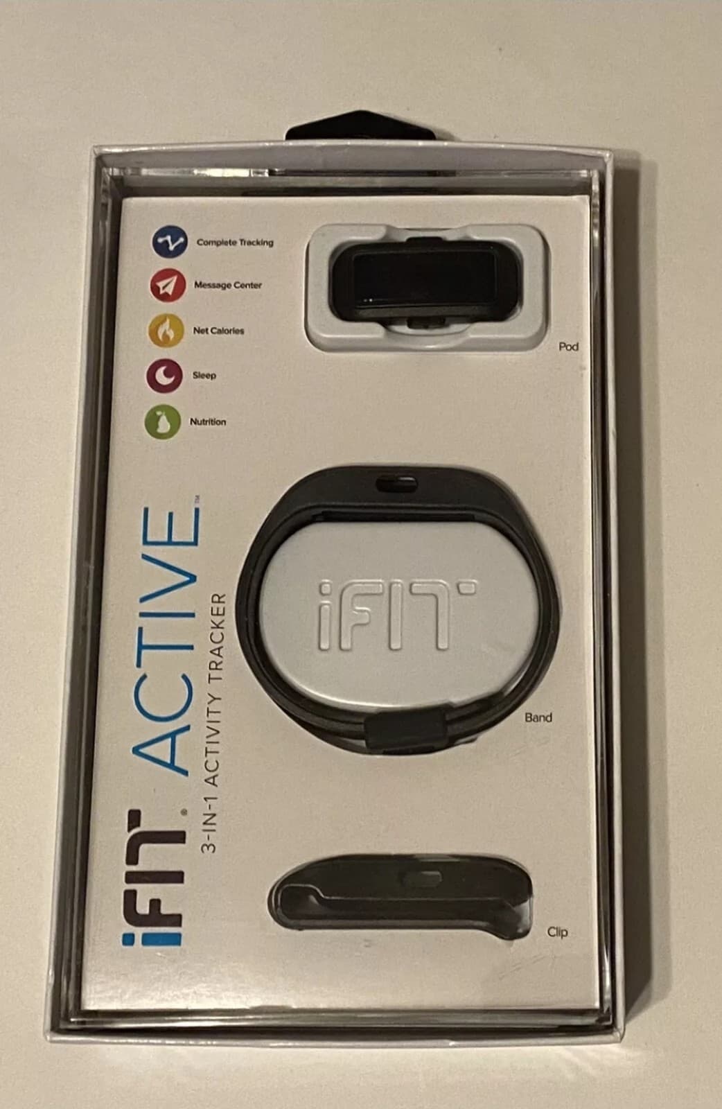 iFit Active 3 in 1 Fitness Activity Tracker Arm Wrist Band Charger - Image 1