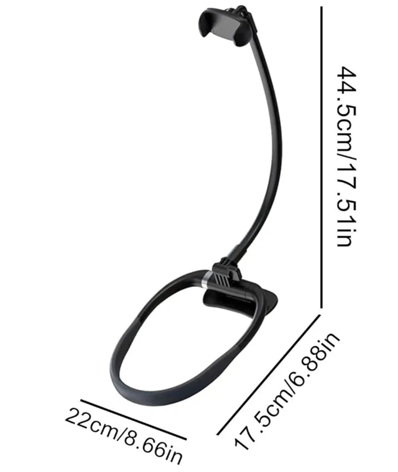 Neck Cell Phone Holder, Hand Flexible Gooseneck Phone Holder Multi-Functional - Thumbnail 6