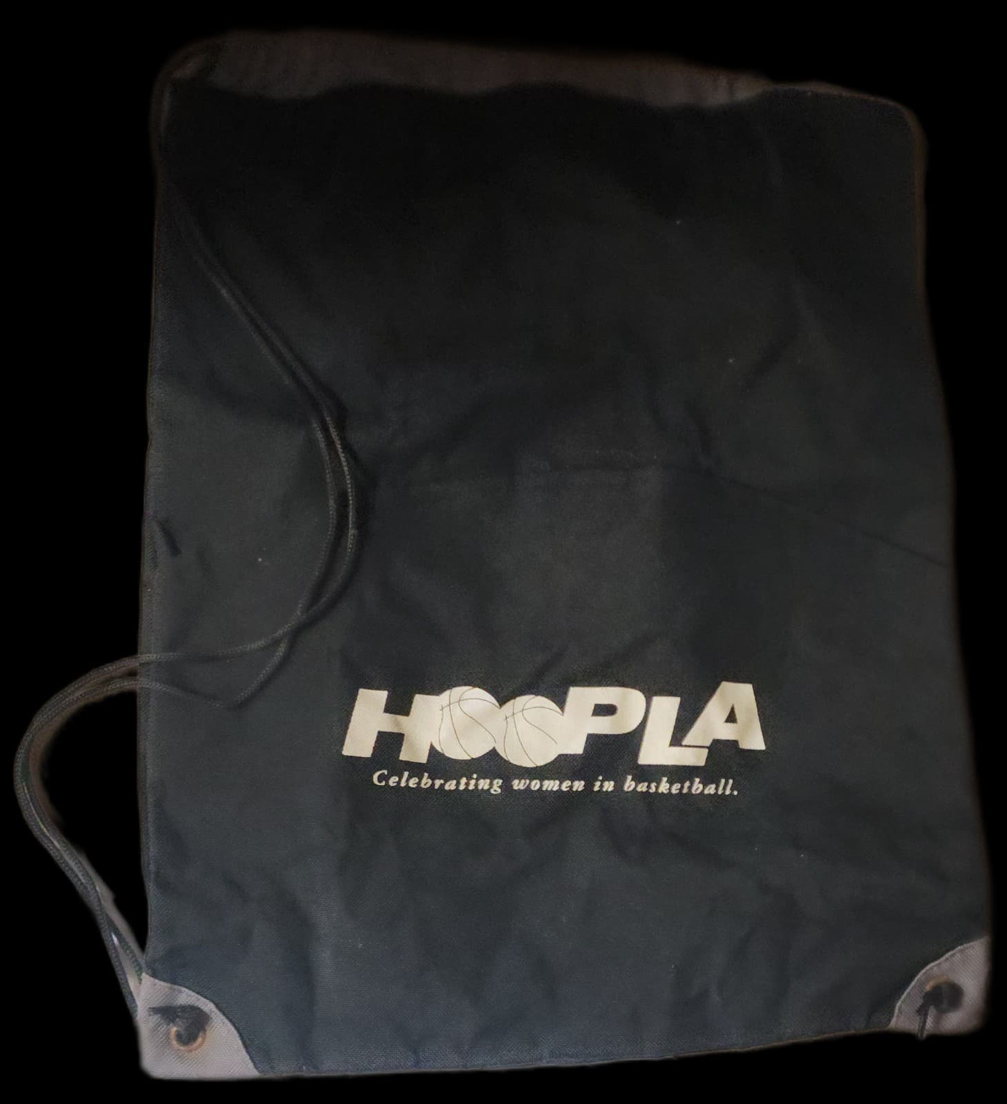 Hoopla Cinch Bag with Velcro front pocket - Image 1