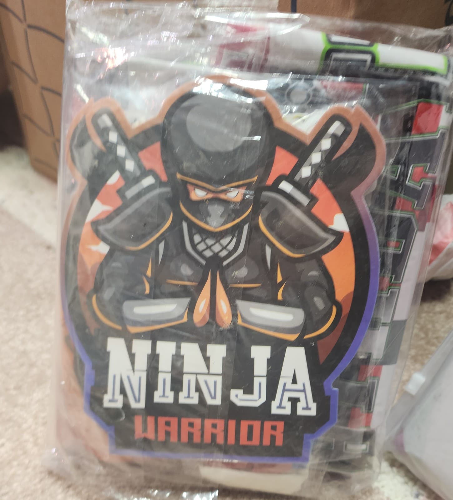 Ninja Warrior Birthday Party Decorations - Image 1