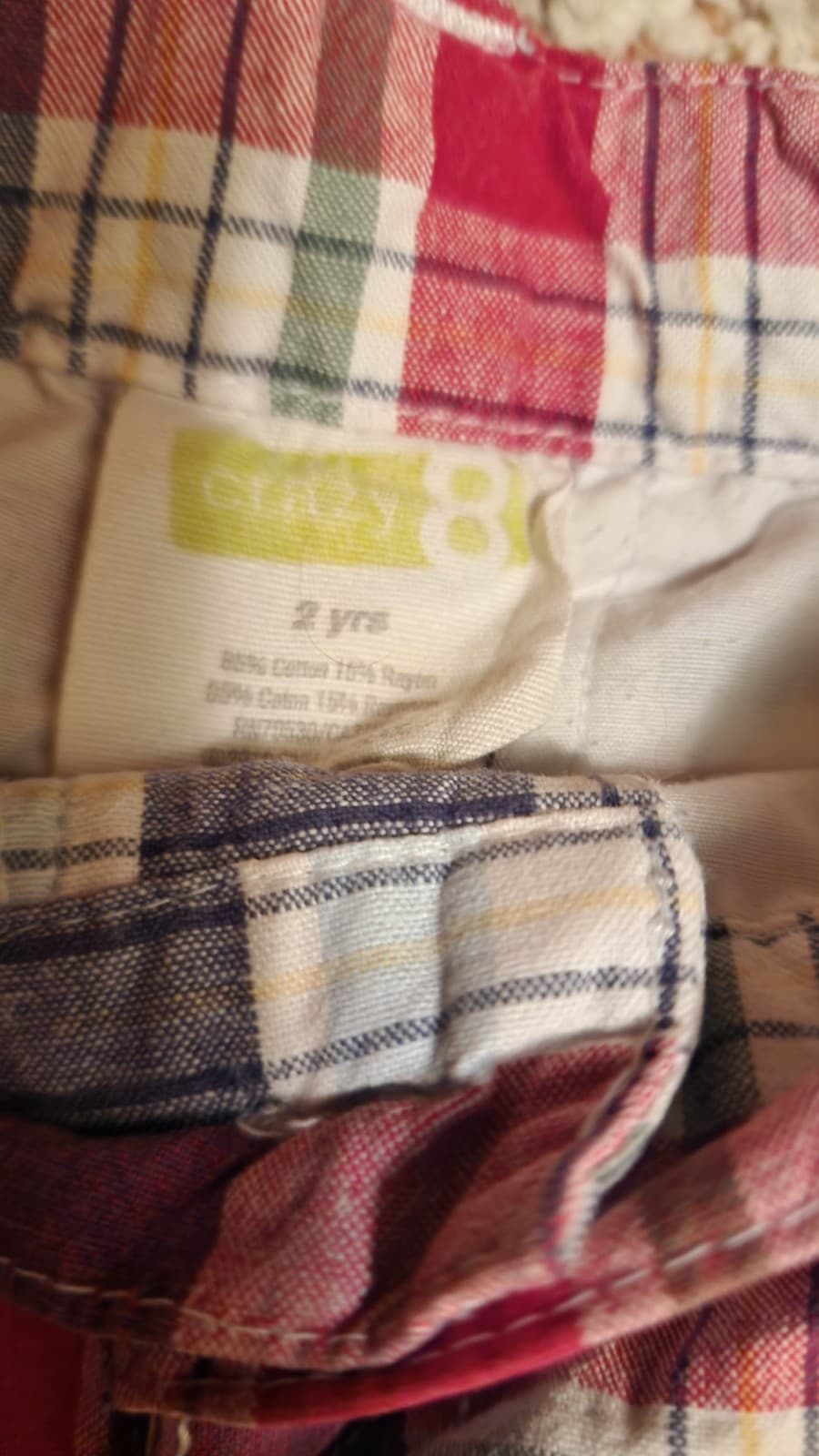 Boys Shorts sz 2t Crazy 8 - Thumbnail 2