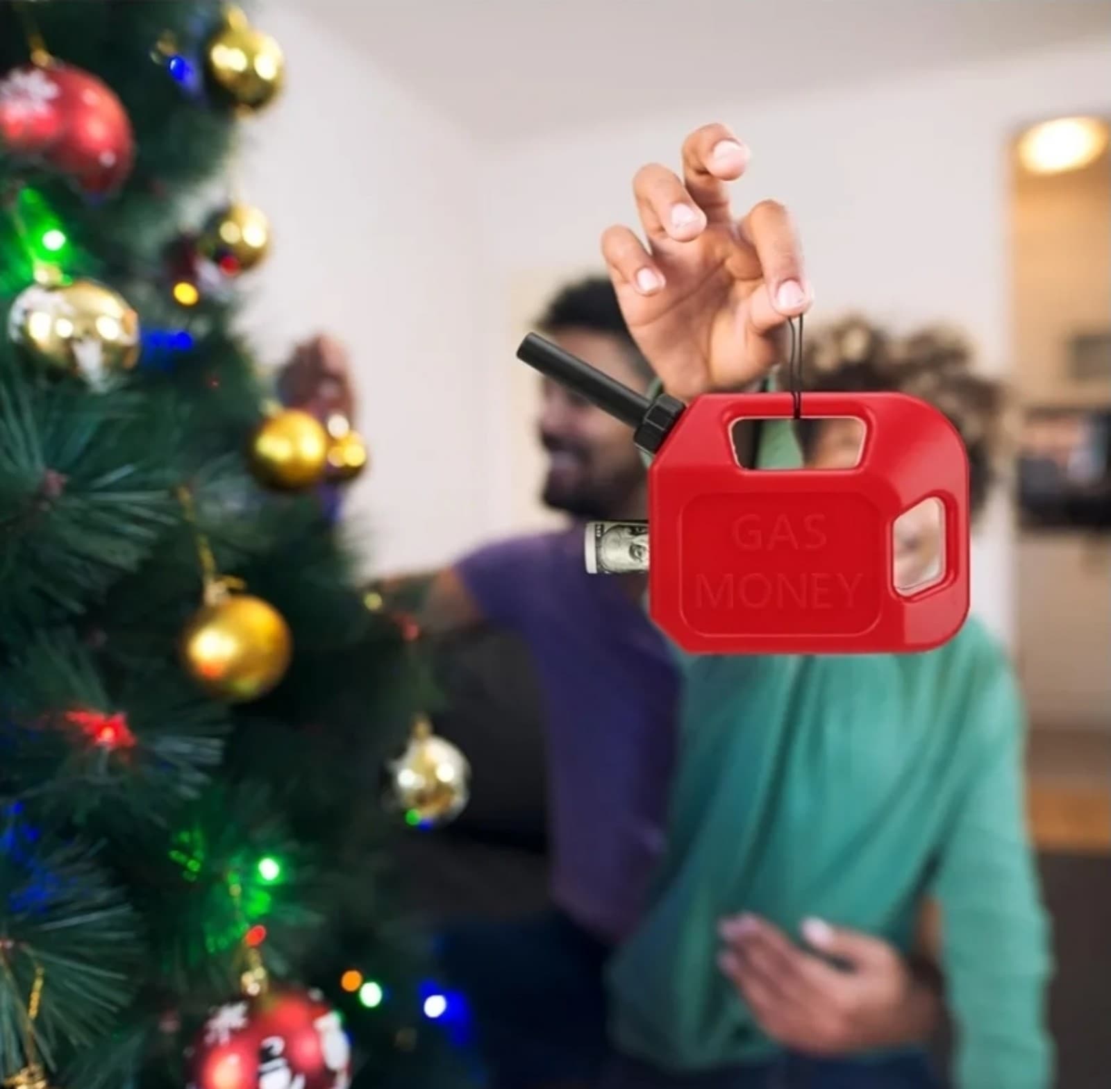 Gas Can Ornament Money Holder - Thumbnail 2