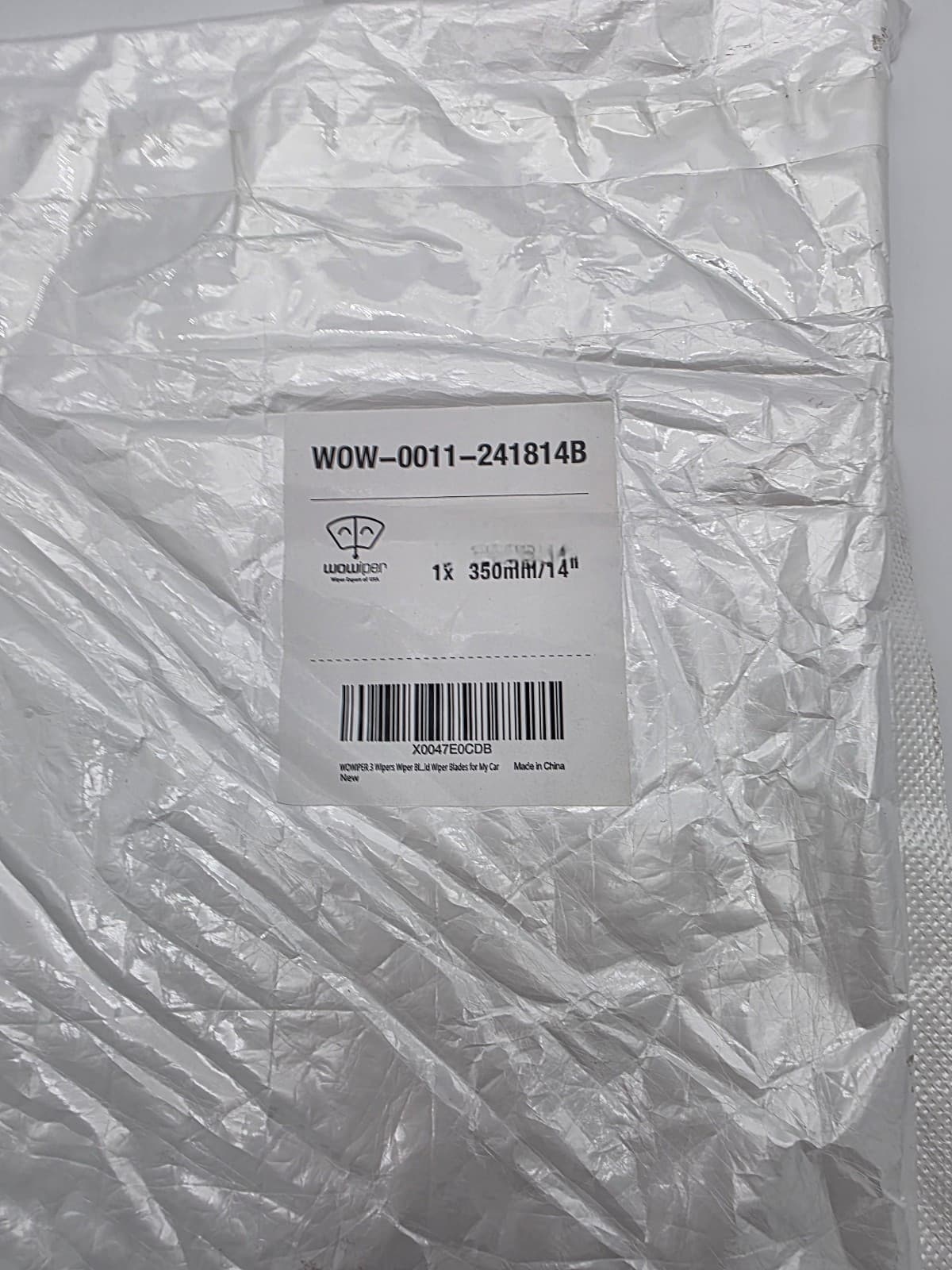 Windshield Wiper Blades 14in - Thumbnail 2