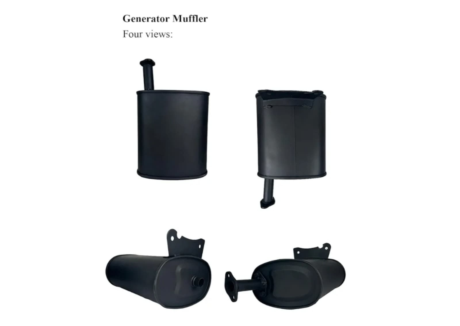 Generator Muffler Silencer for Champion, Duramax, Firman, ect - Thumbnail 5