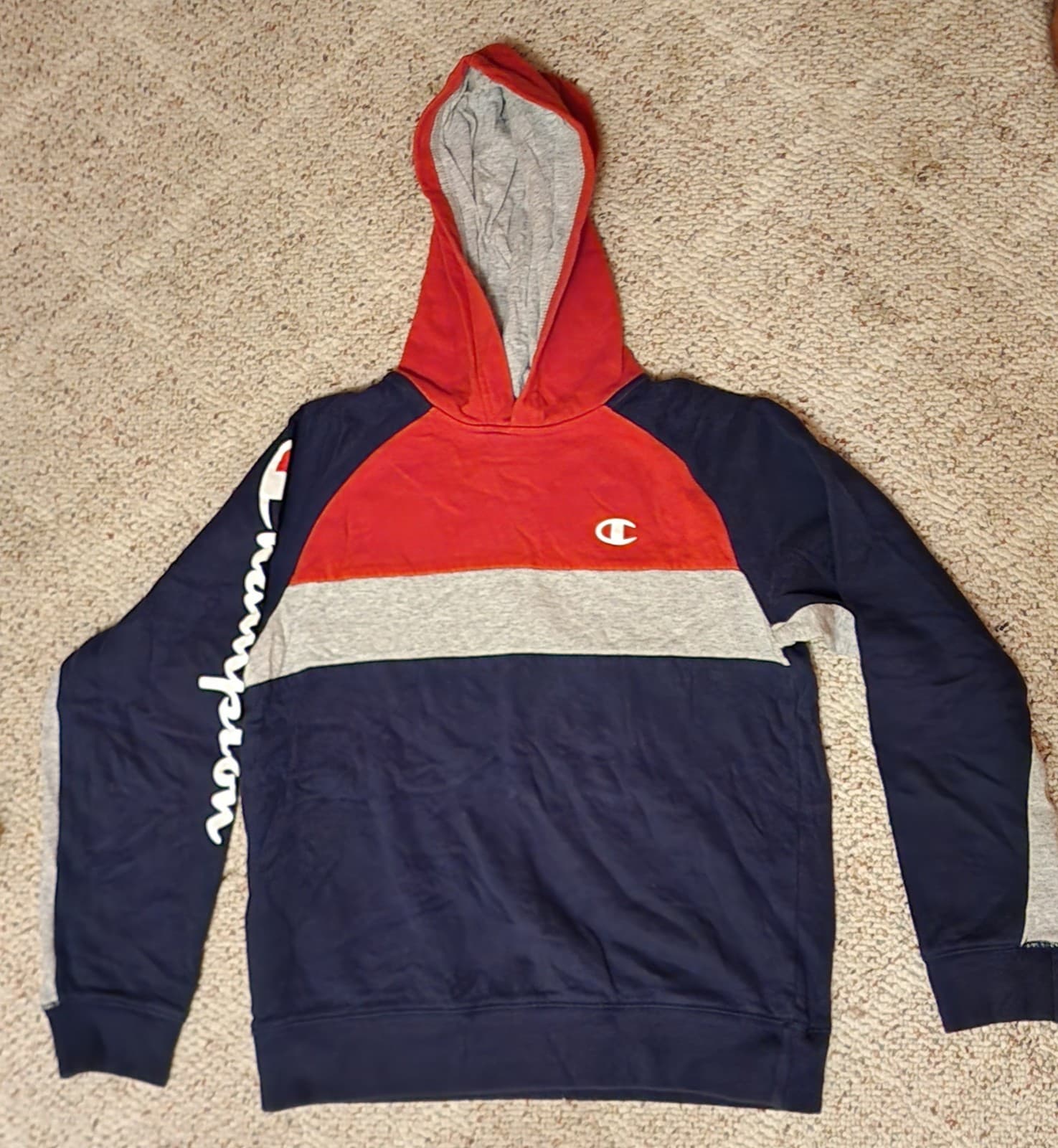 Boys Champion Hoodie sz L - Image 1