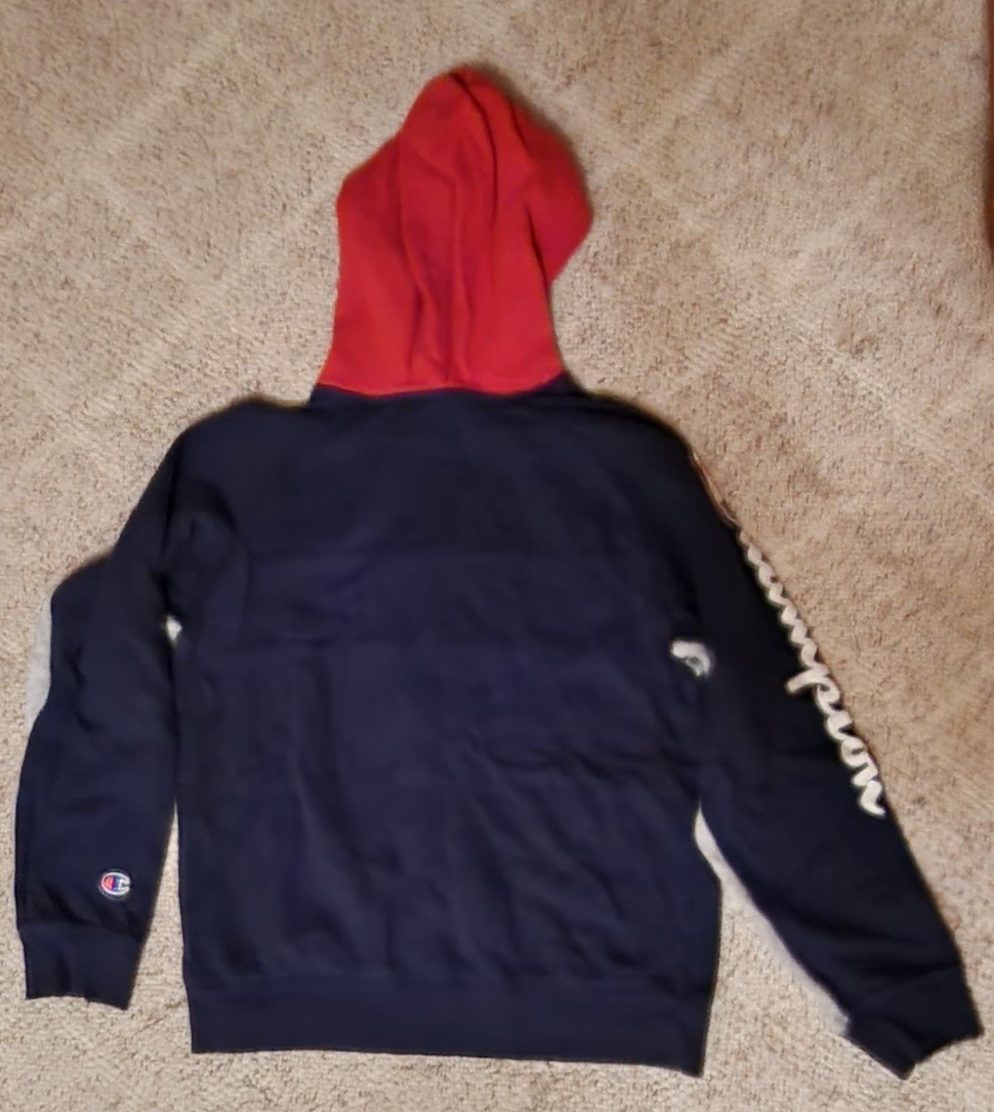 Boys Champion Hoodie sz L - Thumbnail 4