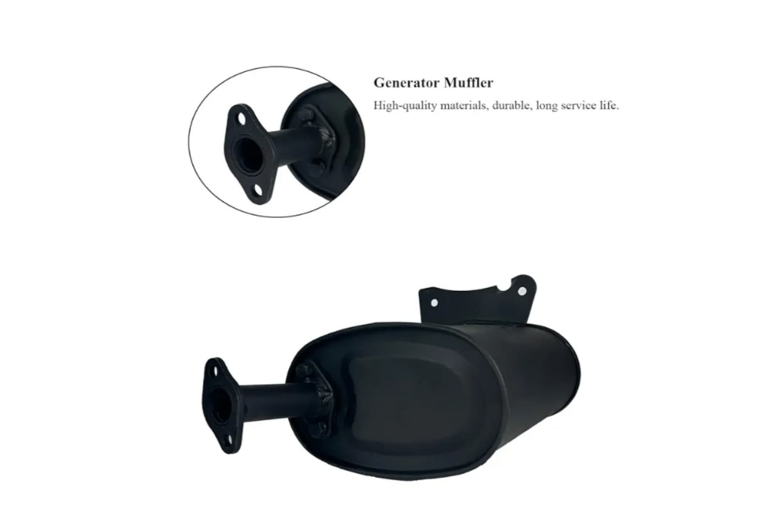 Generator Muffler Silencer for Champion, Duramax, Firman, ect - Thumbnail 3