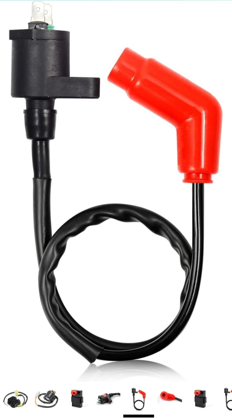 Ignition Coil Voltage Regulator Rectifier Relay Kit for Honda FourTrax 300 TRX30 - Thumbnail 6