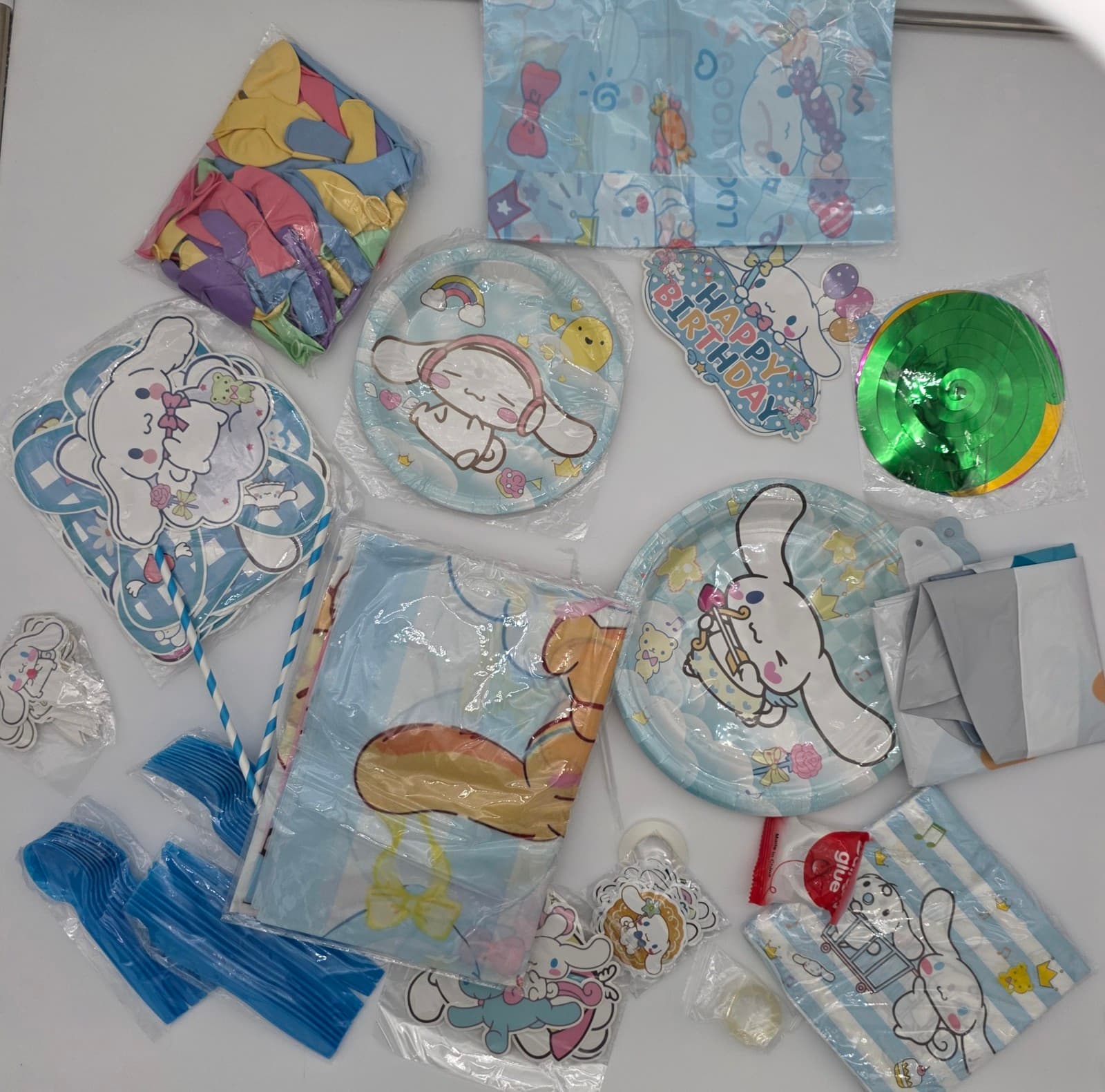 Cinnamoroll Birthday Part Supplies for 10 Guests - Thumbnail 2
