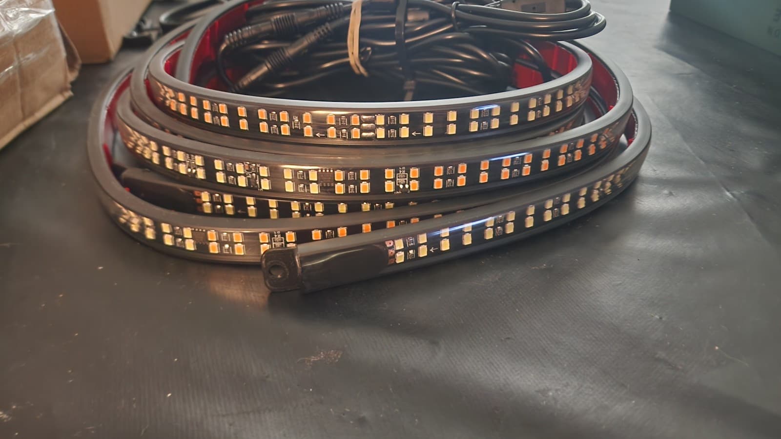 Tailgate Emergency Lights Strip LED Rear Window Red White Strobe Firefighter 72" - Thumbnail 7