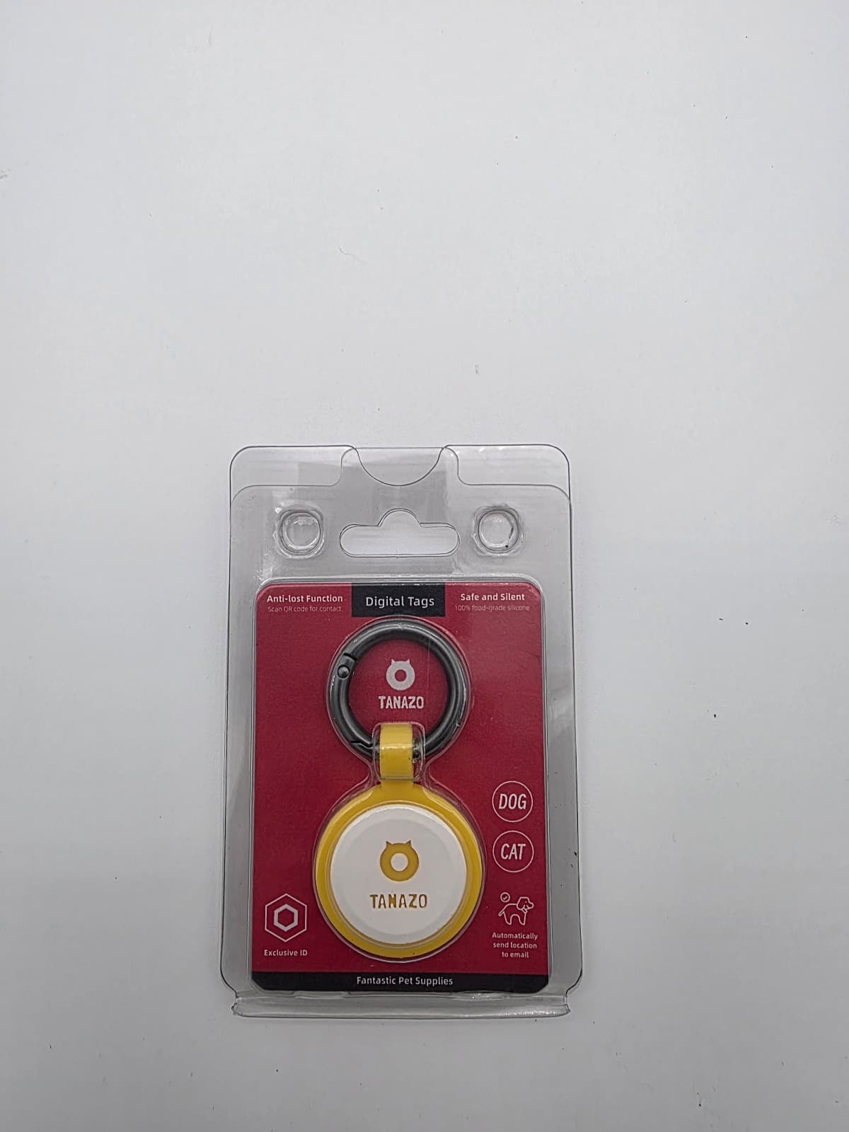 QR Code Dog Tag,Personalized Dog Tags with Free Editable Online Pet Profile - Image 1