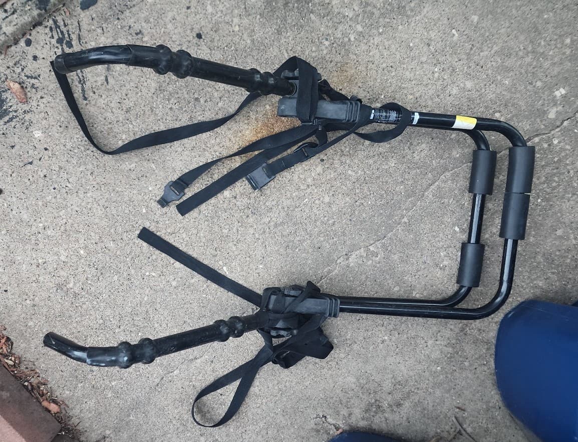 Double Back 2 Bike Trunk Mount Bike Rack - Image 1