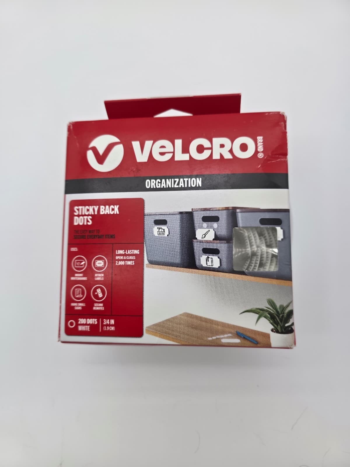 Velcro Sticky Back Dots 200 3/4in Dots - Image 1