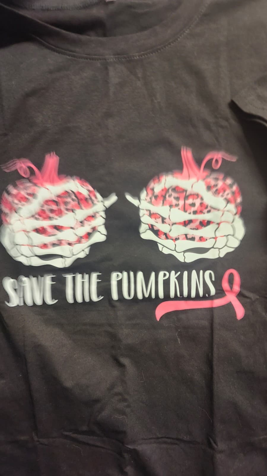 Women's Save the Pumpkins T-shirt sz XL - Thumbnail 3