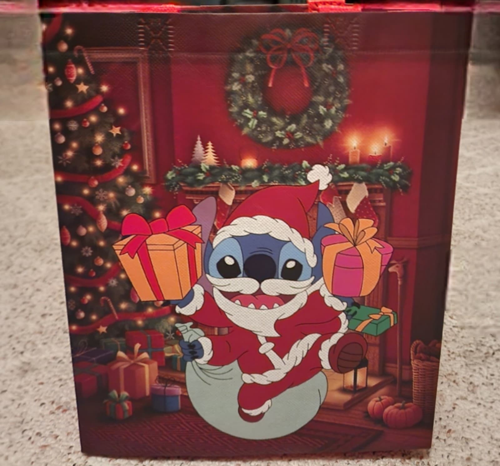 Stitch Christmas Gift Bag x5 - Thumbnail 5